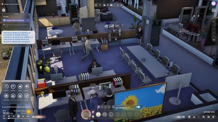 Gameplay de InZOI trabajando