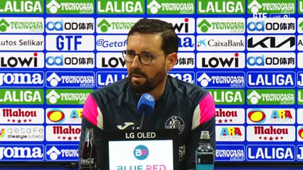 Rueda de prensa de Bordalás