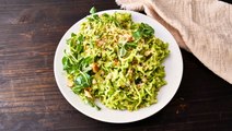 How to Make Mafaldine Pasta with Pea Shoot—Meyer Lemon Pesto