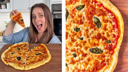 How to Make Two-Ingredient-Dough Margherita Pizza