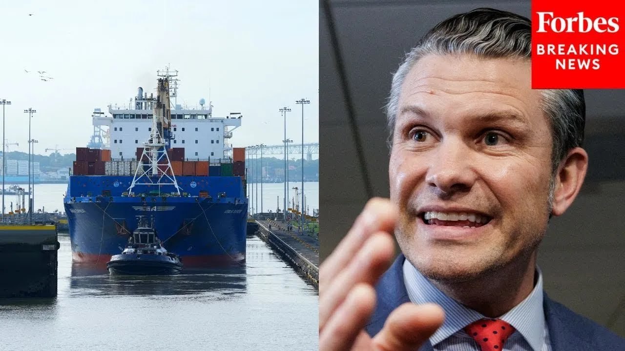 'We're Taking Back The Canal': Pete Hegseth Discusses Panama Canal And Pushing China Out Of Panama