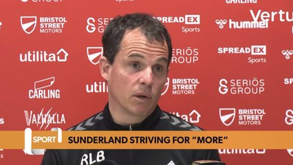 Sunderland striving for “more” than play-offs says Le Bris