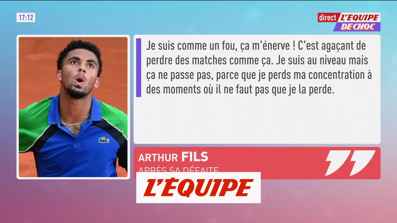 Arthur Fils : « Je suis comme un fou » - Tennis - ATP