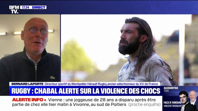 J'ai été choqué , réagit Bernard Laporte après le témoignage de Sébastien Chabal