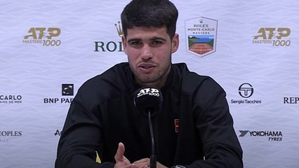 Tennis - Rolex Monte-Carlo Masters 2025 - Carlos Alcaraz : "Arthur Fils is one of the most physical players"