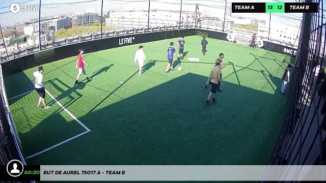 But de Aurel 75017 A - Team B