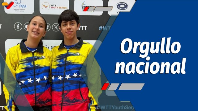 Deportes VTV | Venezuela obtiene subcampeonato de tenis de mesa en el WTT Youth Contender Metz 2025