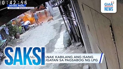 5 magkakaanak kabilang ang isang sanggol, sugatan sa pagsabog ng LPG | Saksi