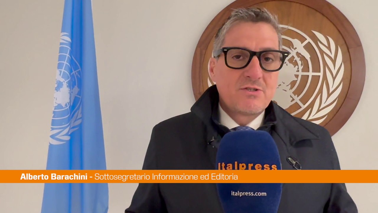 Barachini "All'Onu confronto sulle regole etiche dell'IA"