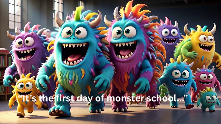 🖼️ “It’s the first day of monster school...”