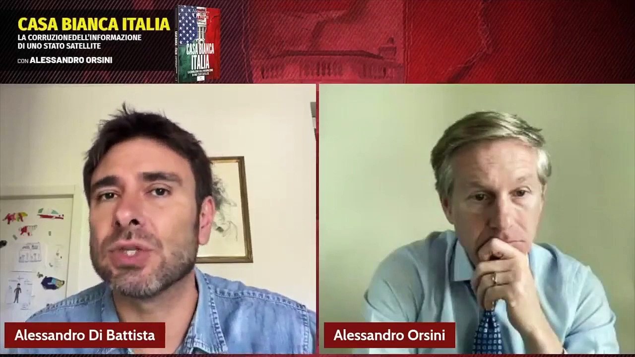 Di Battista - Casa Bianca Italia - La corruzione dell'informazione di uno stato satellite (11.04.25)