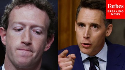 Josh Hawley Goes Nuclear On Mark Zuckerberg: 'Worked Hand In Glove With The Chinese Communist Party For Years'