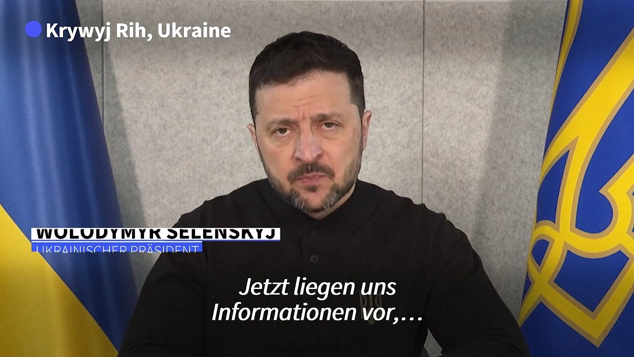 Selenskyj: 'Mehrere hundert' Chinesen kämpfen in Ukraine für Russland