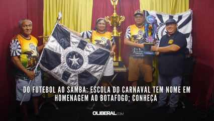 Do futebol ao samba: escola do carnaval tem nome em homenagem ao Botafogo; conheça