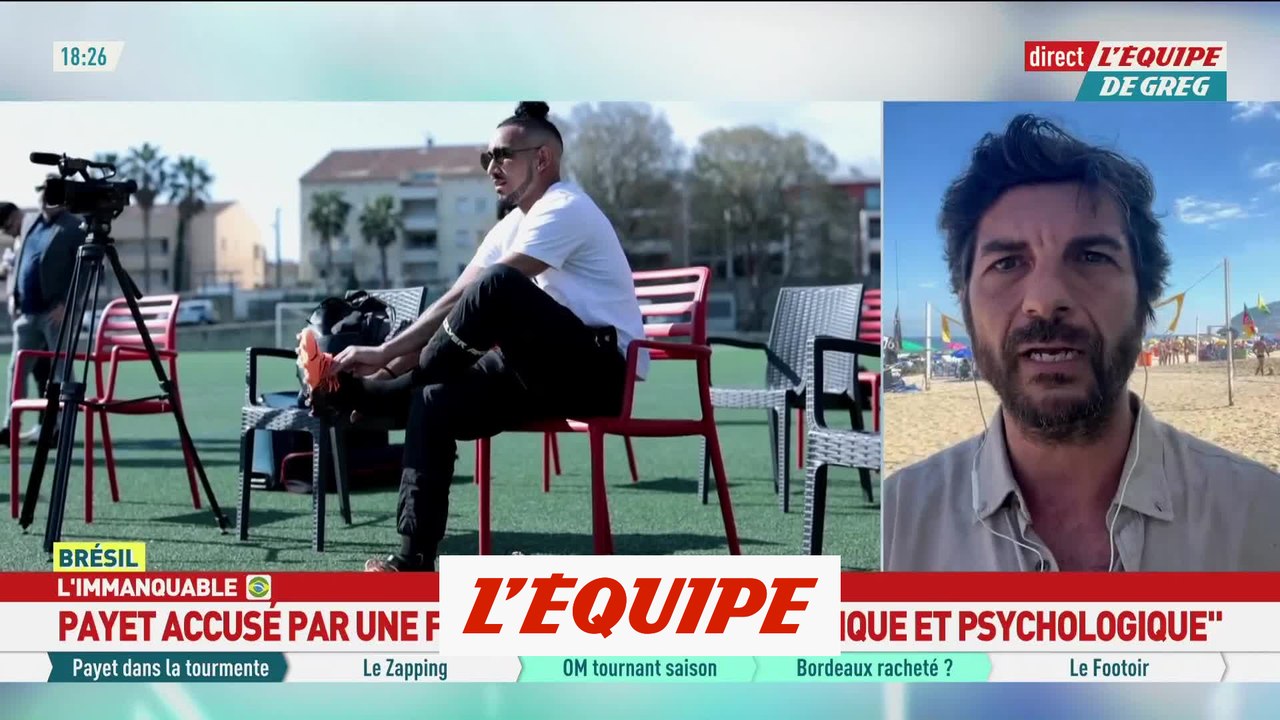 Payet accusé par une femme de « violence physique et psychologique » au Brésil - Foot - Brésil