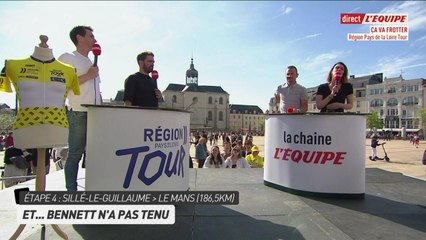 L'après course de la 4e étape  - Cyclisme sur route - Région Pays de la Loire Tour