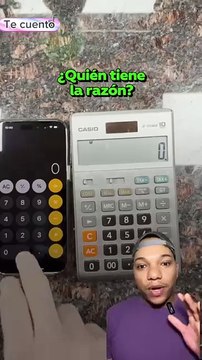 cuál de estas dos calculadoras es la correcta