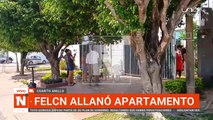 Felcn allanó un apartamento en Santa Cruz