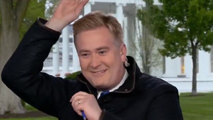 Fox News White House correspondent Peter Doocy attacked by bird live on air