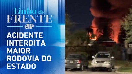 Avião de pequeno porte cai na Flórida e deixa 3 mortos | LINHA DE FRENTE