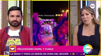 Zona del bochin: Domil Leira llora al darse el 'sí, acepto' en Aruba