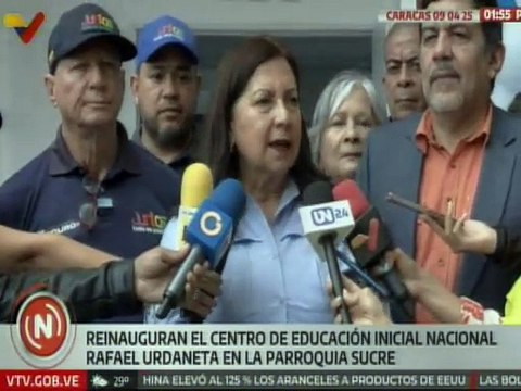 Caracas | Reinauguran CEIN Rafael Urdaneta para el beneficio de niñas y niños de la parroquia Sucre
