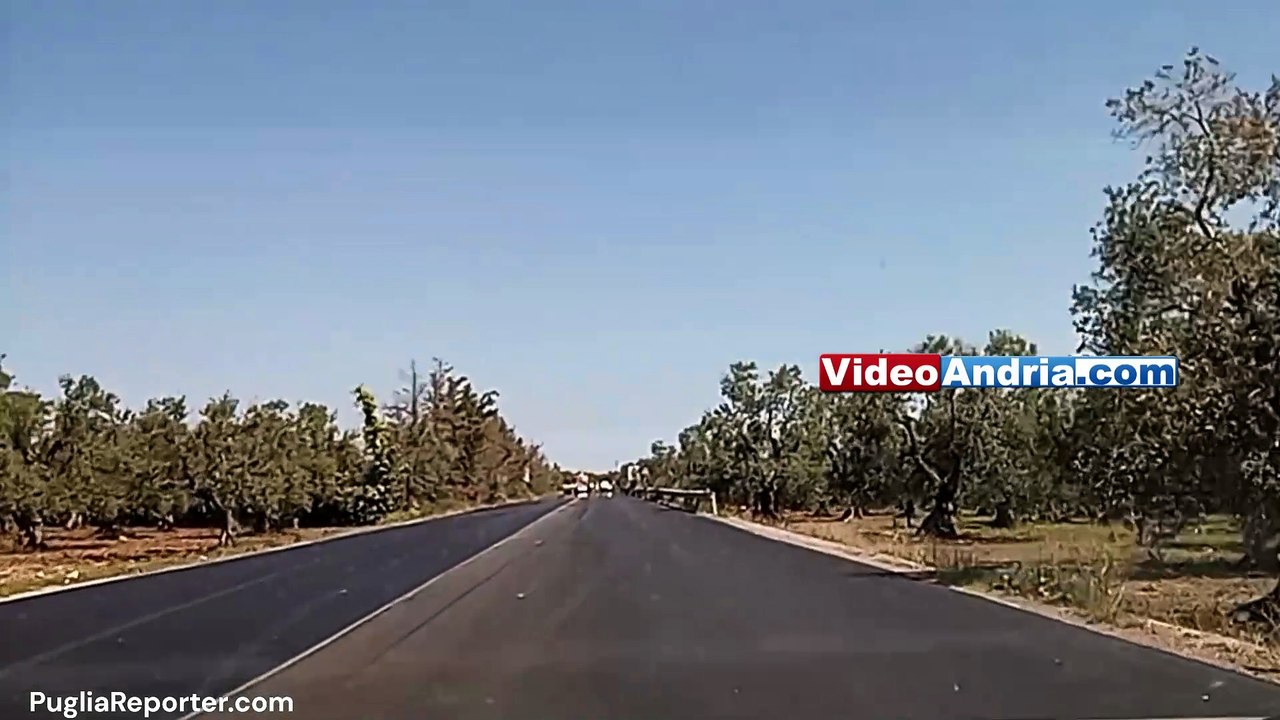 Bisceglie-Andria: video-aggiornamento viabilità lavori su asfalto (11 aprile 2025)