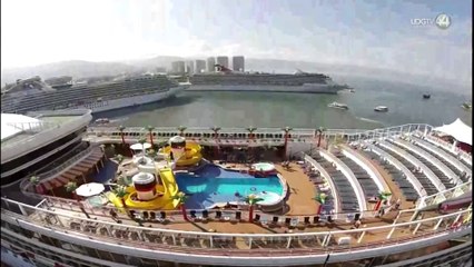 Puerto Vallarta recibe el primer doble arribo de cruceros en el mes