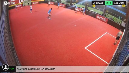 Faute de Gabriele S - LA SQUADRA