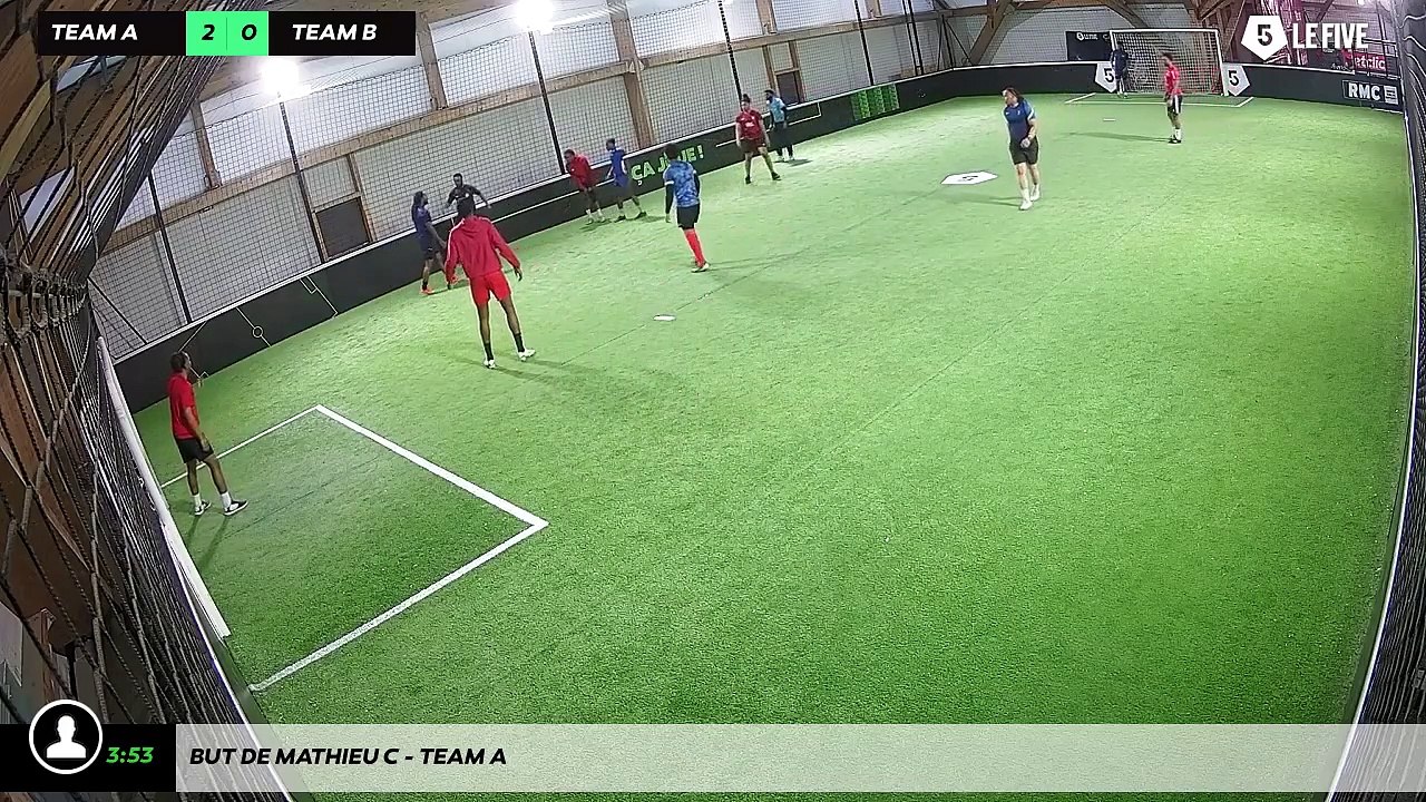 But de Mathieu C - Team A