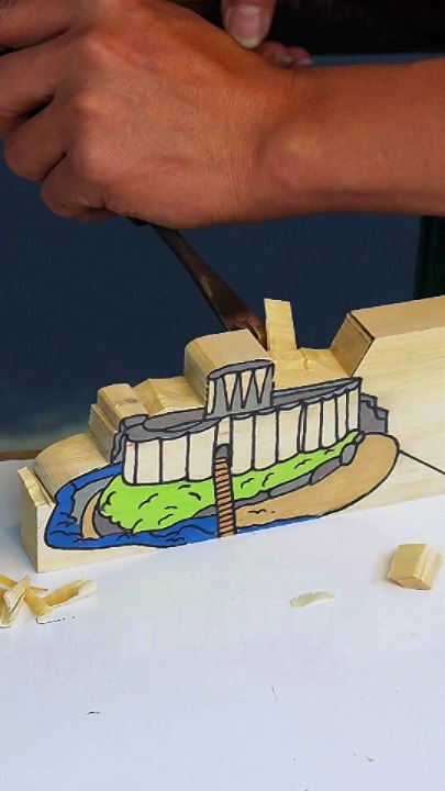 Wood Carving ASMR | Relaxing Sounds of Craftsmanship