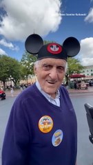 Granddaughter Takes Her Grandpa On His First Trip to Disneyland