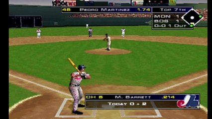 Trilpe Play Baseball Red Sox vs Expos