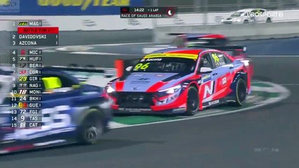 WTCR 2022_Manche 9_Goodyear Race of Saudi Arabia_Course 2 (en français - Eurosport 2 - France) [RaceFan96]