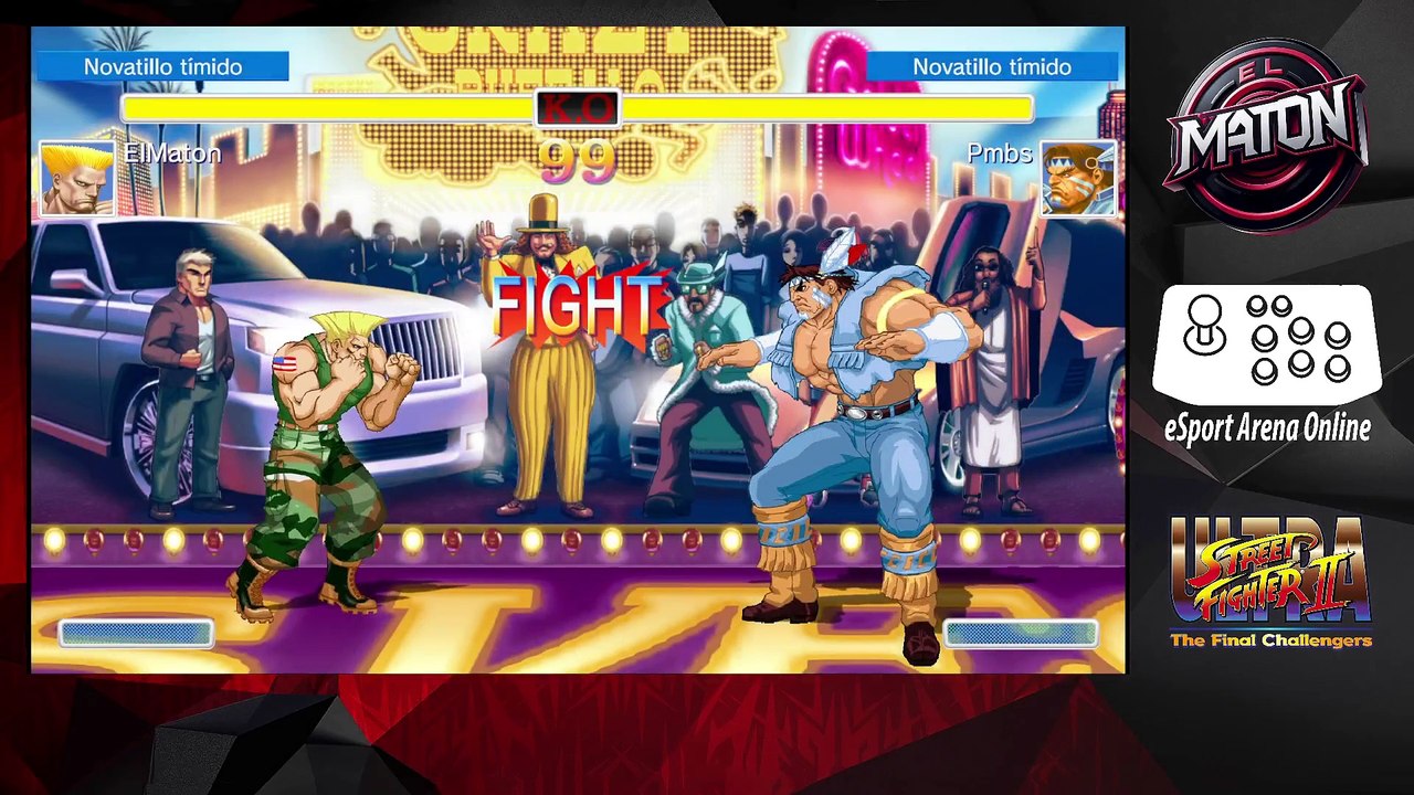 Ultra Street Fighter II • Luchas en linea • "ElMaton" vs "Pmbs" #onlineplay (2025/04/10)