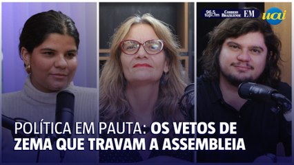 Os vetos de Zema que travam a Assembleia de Minas