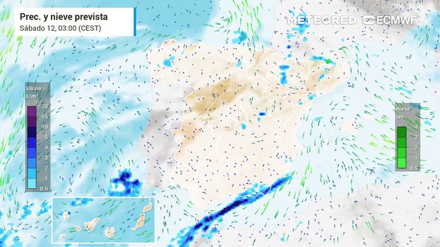 En las próximas horas se esperan tormentas intensas en varias comunidades