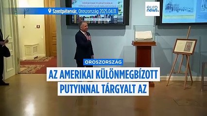 Steve Witkoff amerikai különmegbízott ismét találkozott Vlagyimir Putyin orosz elnökkel