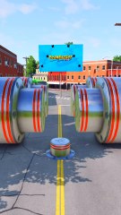 Big and Small Buses & Truck vs Crushers - BeamNG.Drive