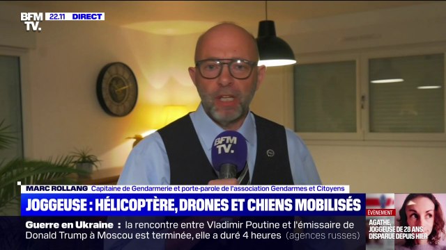 Joggeuse disparue: Ne pas polluer les scènes de recherche Marc Rolland, capitaine de gendarmerie explique pourquoi les habitants n'ont pas pu participer aux recherches