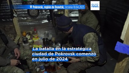 La batalla de Pokrovsk: el Ejército ucraniano asegura haber hecho retroceder a los soldados rusos