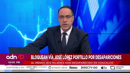 🚨¡Última Hora! Reportan bloqueo en la Vía José López Portillo por desapariciones en Coacalco