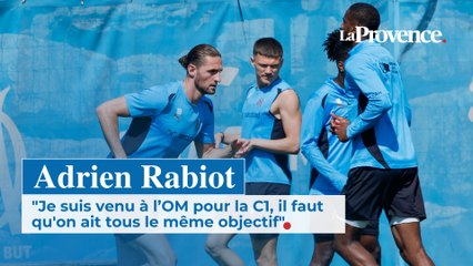 Rabiot :"Je suis venu à l’OM pour la Ligue des champions, il faut qu'on ait tous le même objectif"