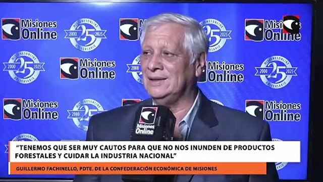 “Tenemos que ser muy cautos para que no nos inunden de productos forestales y cuidar la industria nacional”
