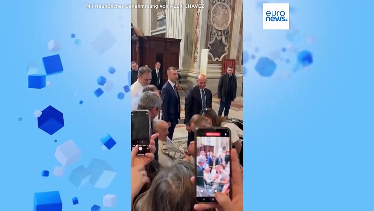 Ein royaler Besuch: Papst Franziskus trifft König Charles und Camilla