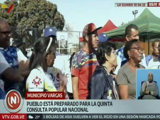 La Guaira | Comunidades del mcpio. Vargas se preparan para la segunda Consulta Popular del 2025