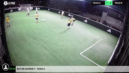 But de Ahcene Y - Team A