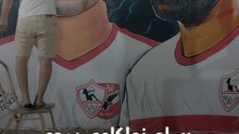 رسام زملكاوي يستبدل صورة أحمد مصطفى زيزو بشعار النادي الأبيض بعد توقيع اللاعب للأهلي 🏹🎨