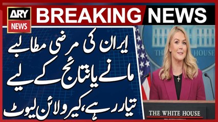 Iran Has a Choice: Meet the Demands or Face the Consequences, Karoline Leavitt