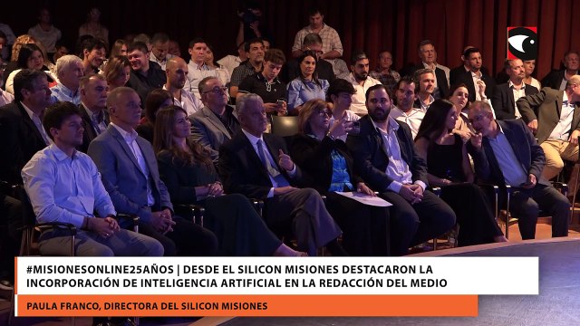 #MisionesOnline25Años Desde el Silicon Misiones destacaron la incorporación de inteligencia artificial en la redacción del medio